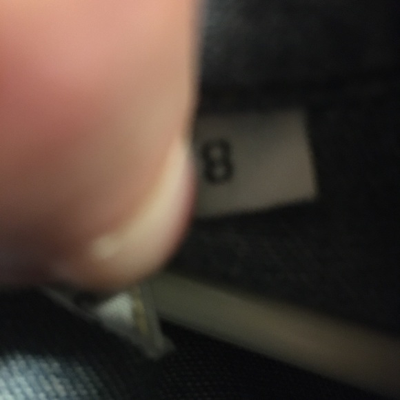 Leather and Denim Dress Size 8 - Picture 11 of 12